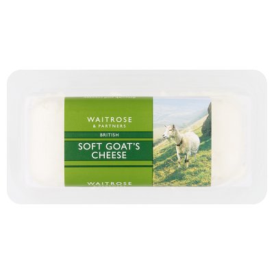 Waitrose British Soft Goats Cheese