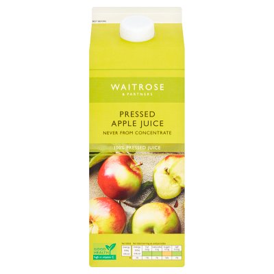 Waitrose Pressed Apple Juice Large