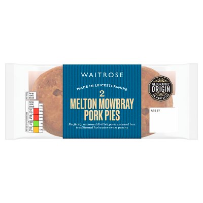 Waitrose 2 Melton Mowbray Pork Pies
