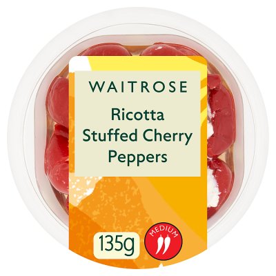 Waitrose Ricotta Stuffed Cherry Peppers