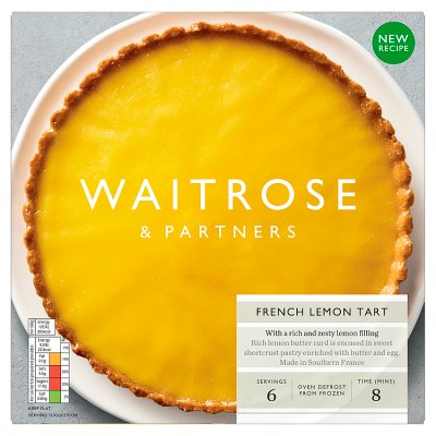 Waitrose Frozen French Lemon Tart