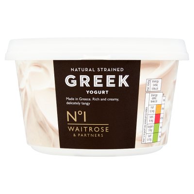 No.1 Strained Natural Greek Yogurt
