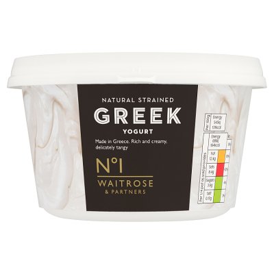 No.1 Strained Natural Greek Yogurt