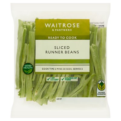 Waitrose Sliced Runner Beans