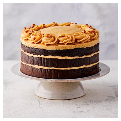 Chocolate Salted Caramel Triple Layer Cake
