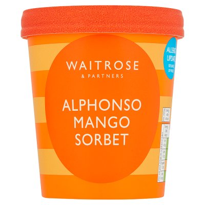 Waitrose Alphonso Mango Sorbet