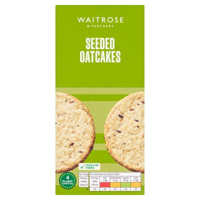 Waitrose Seeded Oatcakes