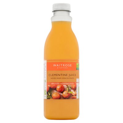 Waitrose Clementine Fruit Juice