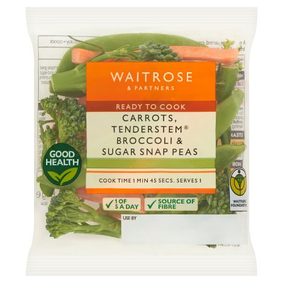 Waitrose Prepared Vegetable Trio