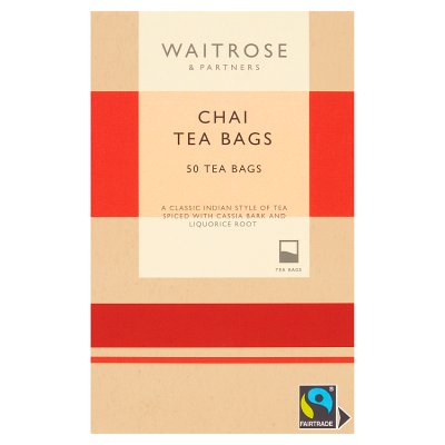 Waitrose Chai 50 Tea Bags