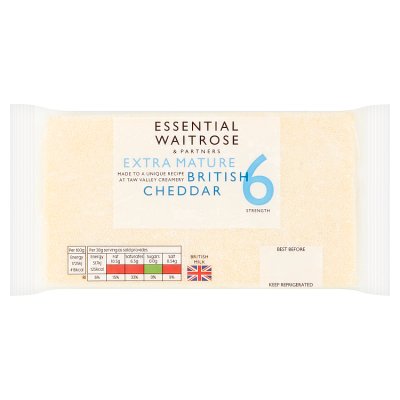 Essential Extra Mature Cheddar Cheese Strength 6