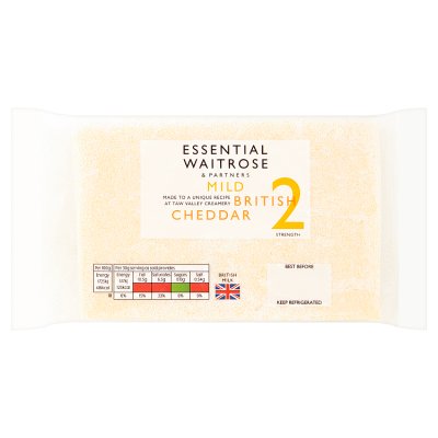 Essential Mild Cheddar Cheese Strength 2 Large