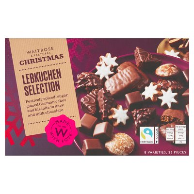 Waitrose Christmas Lebkuchen Biscuit Selection