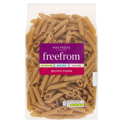 Waitrose Free From Gluten Brown Rice Penne