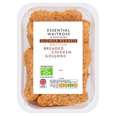 Essential British Breaded Chicken Goujons