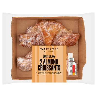 Waitrose 2 Almond Croissants