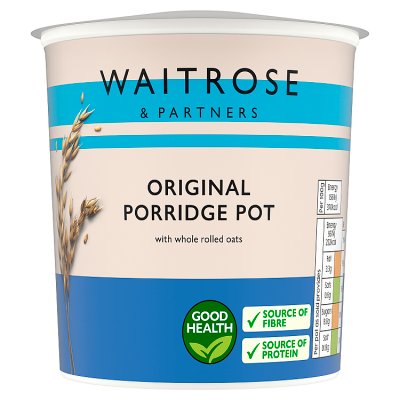 Waitrose Original Porridge Pot 60g