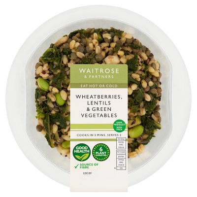 Waitrose Wheatberries, Lentils & Green Veg