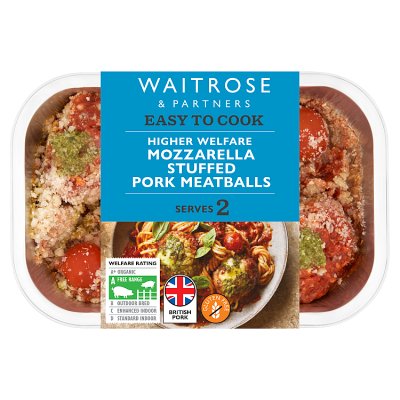 Easy to Cook Mozzarella Stuffed Pork Meatballs