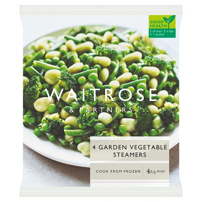 Waitrose Frozen Garden Vegetable Steamers