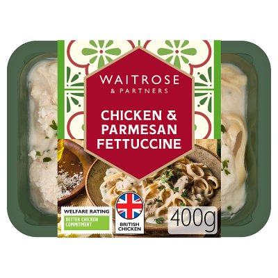 Waitrose Italian Chicken & Parmesan Fettuccine for 1