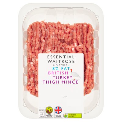 Essential 8% Fat British Turkey Thigh Mince