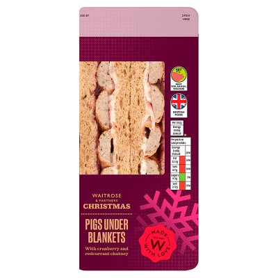 Waitrose Christmas Pigs Under Blankets