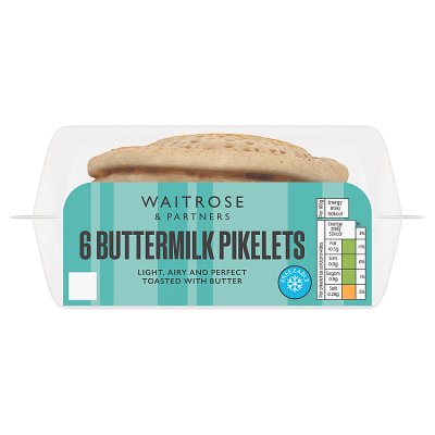 Waitrose 6 Buttermilk Pikelets