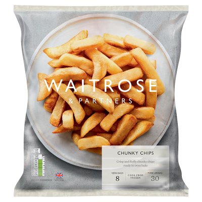 Waitrose Frozen Crisp & Fluffy Chunky Chips