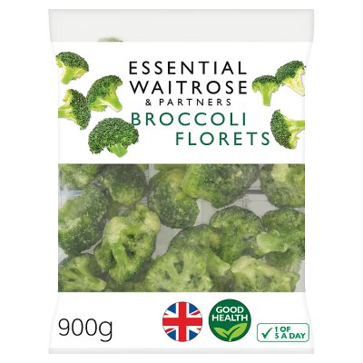 Essential Frozen British Broccoli Florets