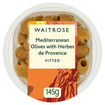 Waitrose Mediterranean Olives with Herbes De Provence
