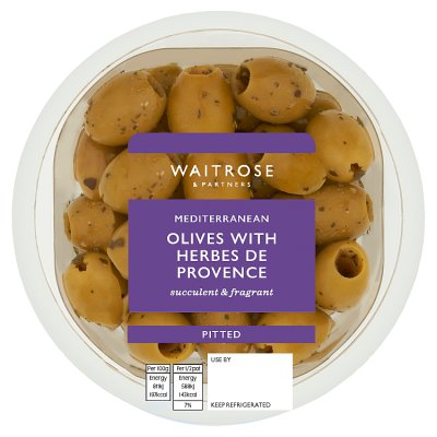 Waitrose Mediterranean Olives with Herbes De Provence