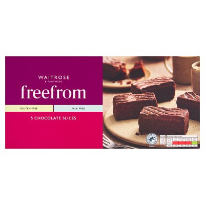 Waitrose Free From Gluten 5 Chocolate Slices