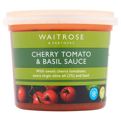 Waitrose Cherry Tomato & Basil Sauce