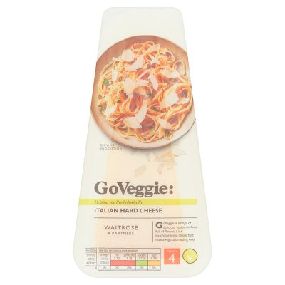 Waitrose Italian Vegetarian Parmesan Cheese Strength 4