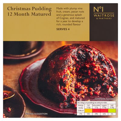 No.1 12 Month Matured Christmas Pudding