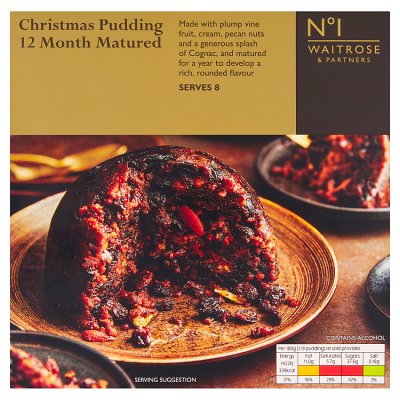No.1 12 Month Matured Christmas Pudding