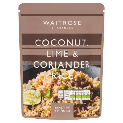 Waitrose Coconut, Lime & Coriander Rice