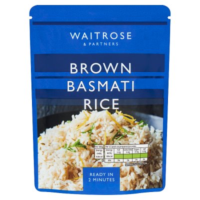 Waitrose Brown Basmati Rice