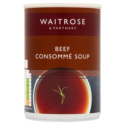Waitrose Beef Consommé Soup