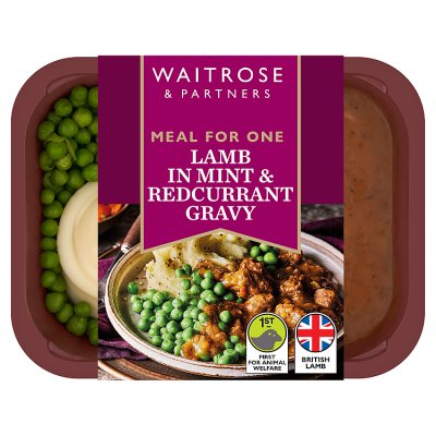 Waitrose Classics Lamb in Mint & Redcurrant Gravy for 1