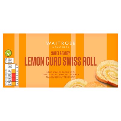 Waitrose Lemon Swiss Roll