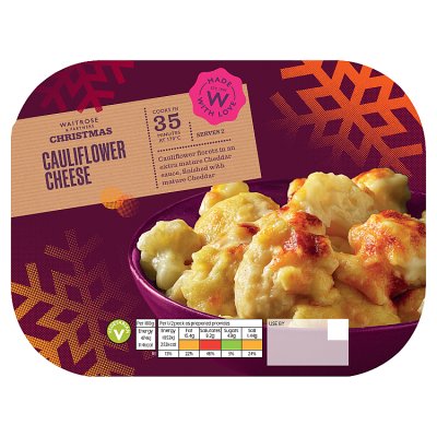 Waitrose Cauliflower Cheese