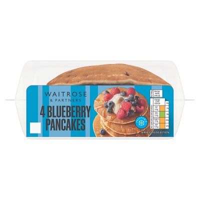 Waitrose 4 Blueberry Pancakes