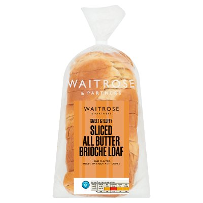 Waitrose Sliced Brioche Loaf