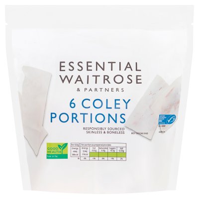 Essential 6 Frozen Coley Portions MSC