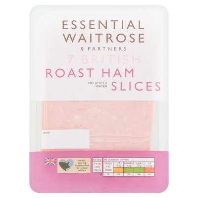 Essential 7 British Roast Ham Slices