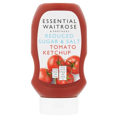 Essential Reduced Sugar & Salt Ketchup