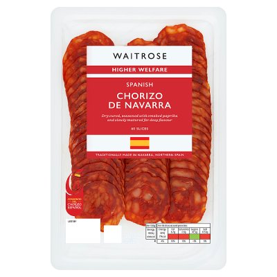 Waitrose Spanish Chorizo de Navarra