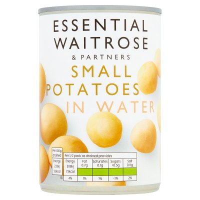 Essential Small Potatoes in Water
